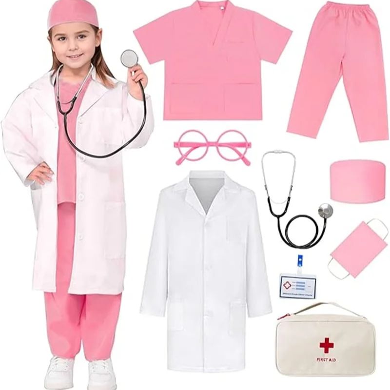 Kids Doctor Education - Kids Top + Broek + Jas