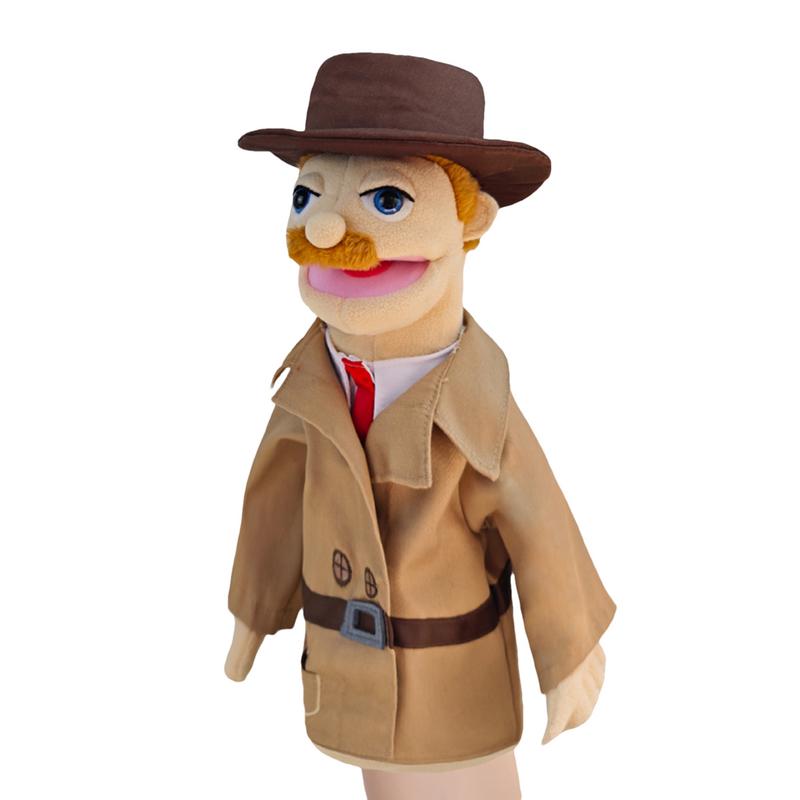 Kids Doctor Education - Carrière Handpop Kok Brandweerman Boer Werknemer