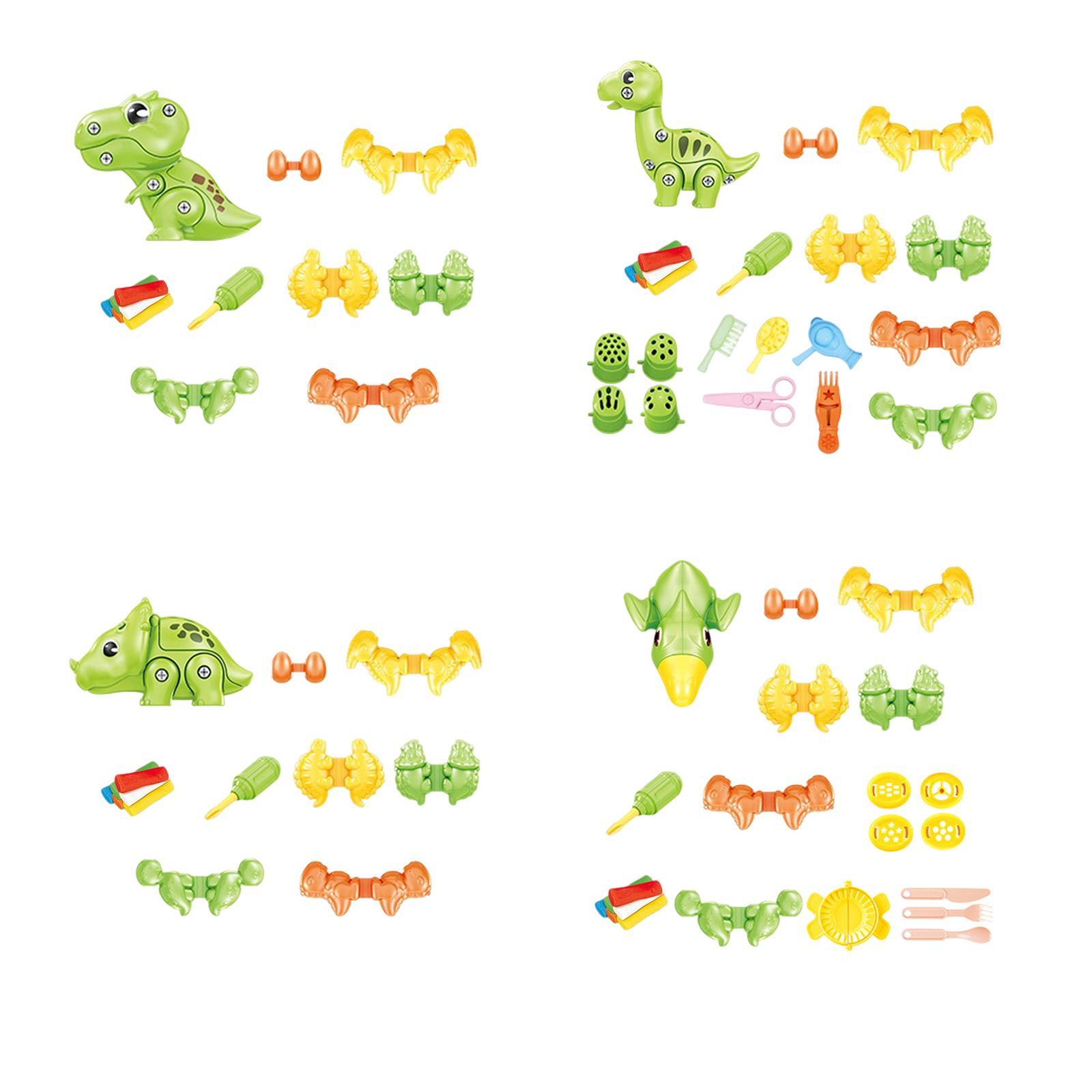 Kids Education Tools - Dinosaur Fun Gekleurde Modder Kinderen Educatief