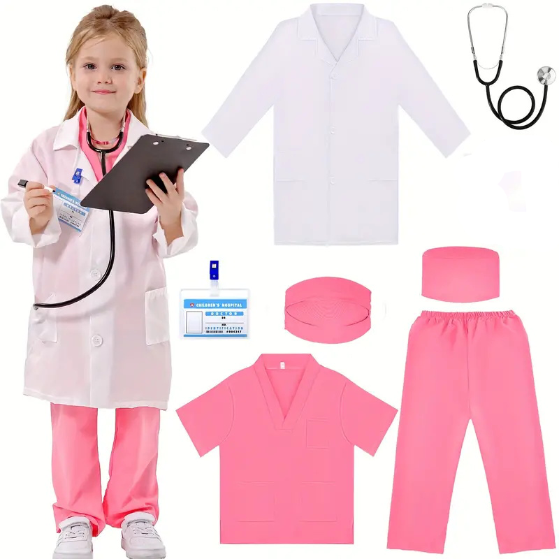 Kids Doctor Education - 7 STKS Kids Arts Verpleegkundige Cosplay