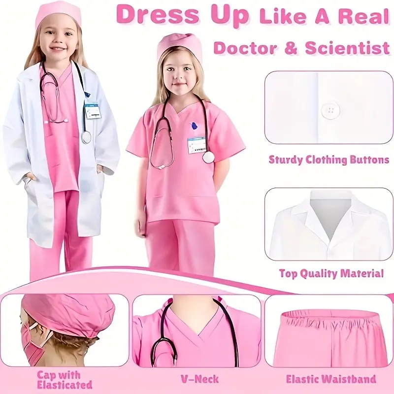 Kids Top + Broek + Jas + Acces - Kids Doctor Education recensie en prijs