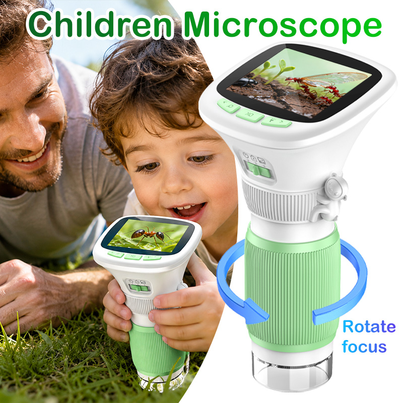 Draagbare digitale microscoop  - Kids Educational Videos recensie en prijs