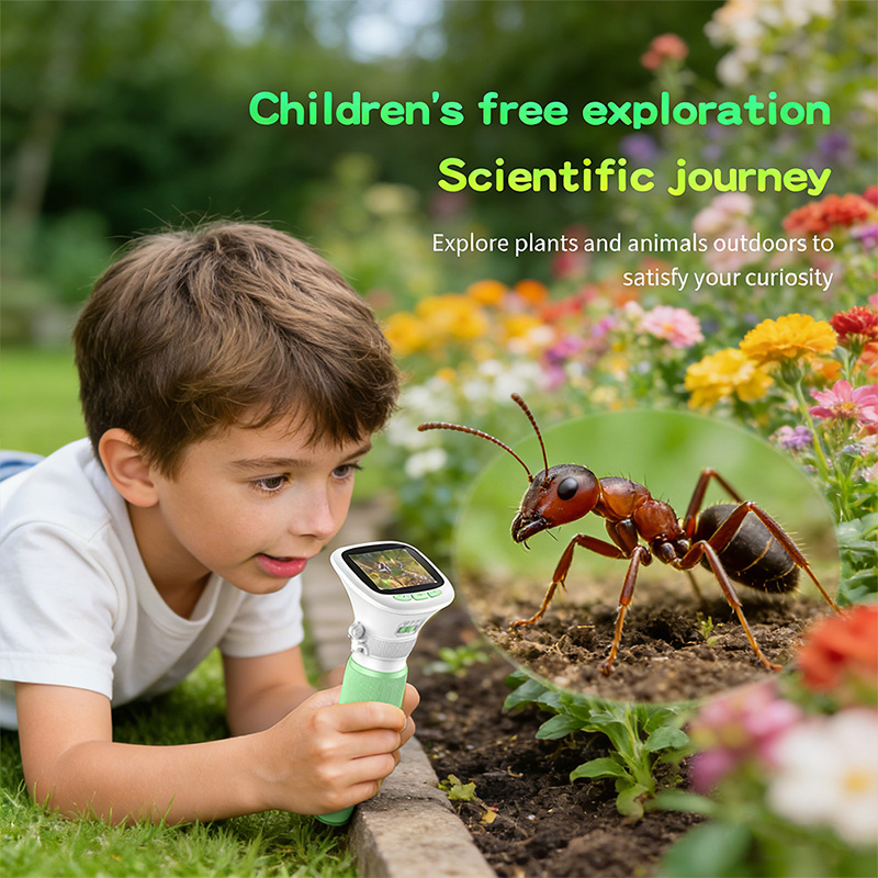 Draagbare digitale microscoop  - Kids Educational Videos recensie en prijs