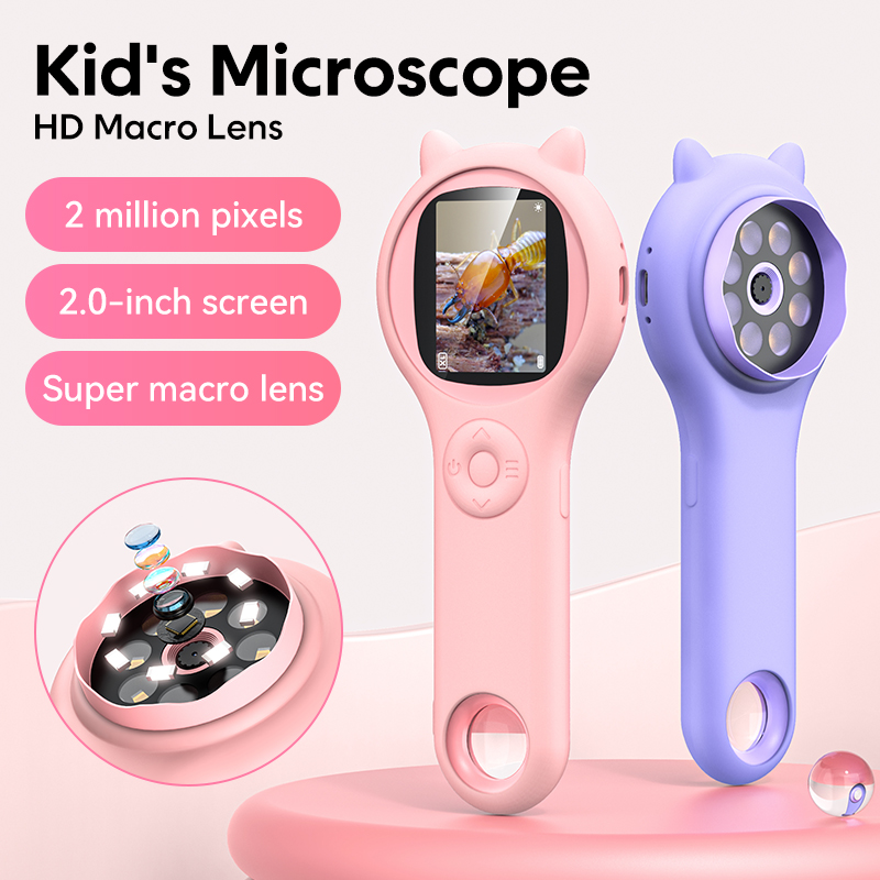 Mini optische microscoop voor  - Kids Educational Videos recensie en prijs